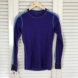 Helly Hansen Purple Base layer shirt (XS)